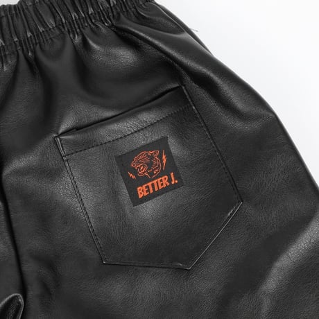 betterj/70. ledder pants L-JS
