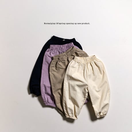 normalplay/63. cotton candy gobang pants 12M-XL