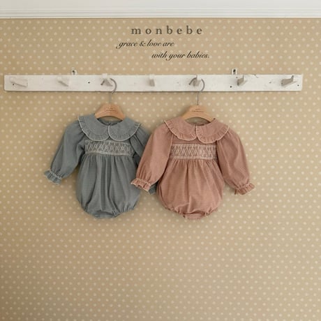 monbebe/23. milla smoke suit S(3-6M)-L(12-24M)