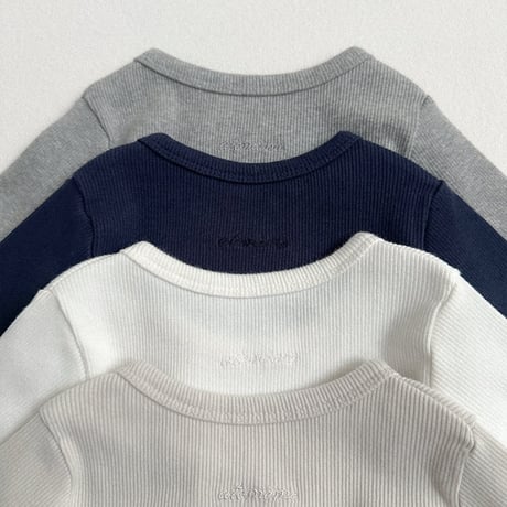 atomeme/1. Soft Ribbed T-Shirt? S-XL