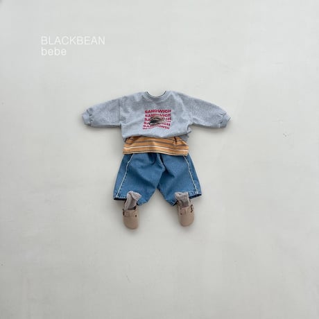 blackbean/24. sand location bebe man-to-man S-M
