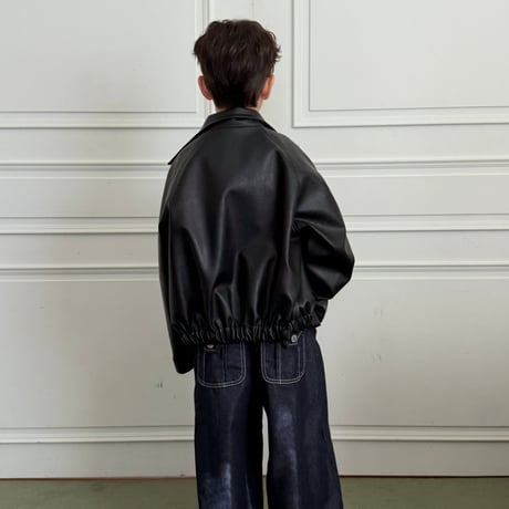 ellymolly/46. flap denim pants 13-19