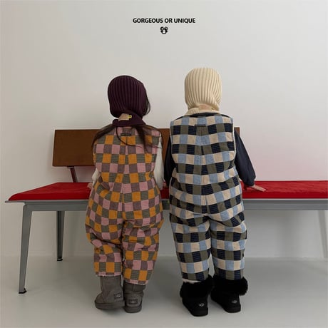 gou/48. rect overalls JS(8-9Y)-JL(10-11Y)