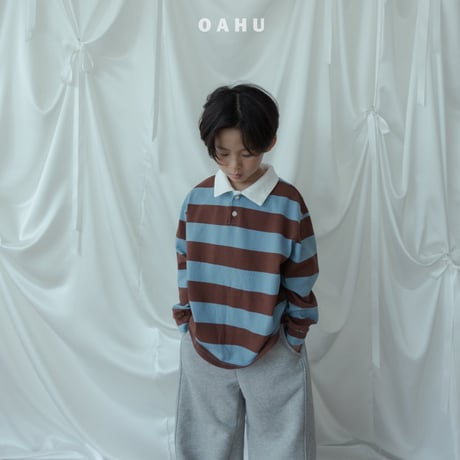 oahu/24. collar T-shirt JS-JXL