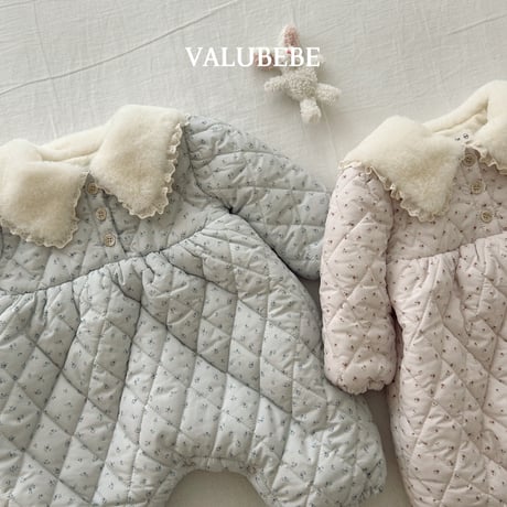valubebe/92. shabette flower padding suit 6M-18M