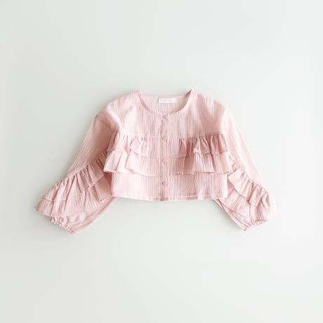 urbanrabbit/46. Ruffle Crop Shirt XS-XL