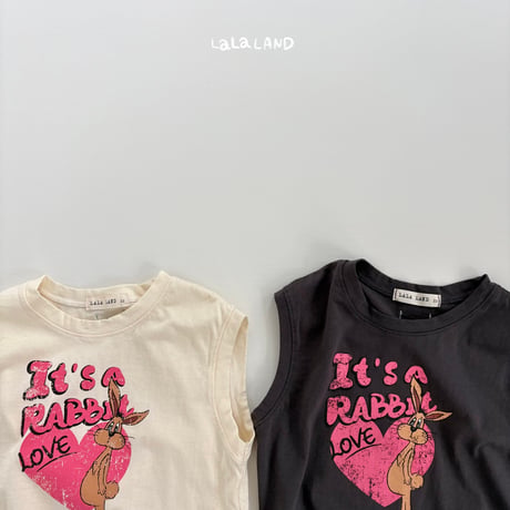 lalaland/23. love rabbit sleeveless XS-XL
