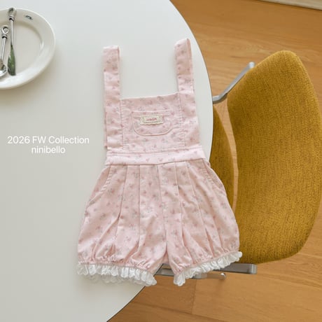 ninibello/94. Pine Pumpkin Romper 12M(70-75)-L(110-120)