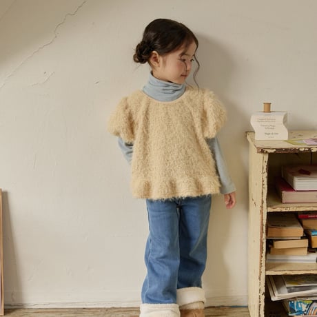 melikey/51. denim heart boots cut XS-XL