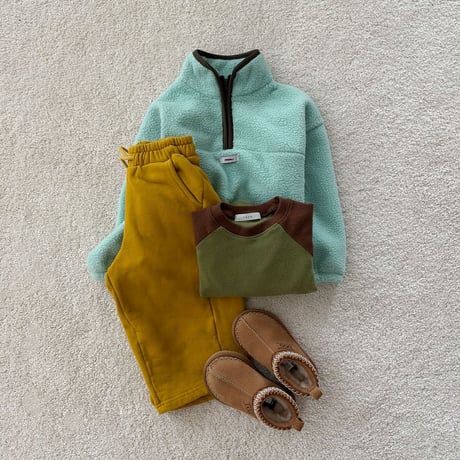fromi/56. Popcorn Half-Zip Fleece JS-JM