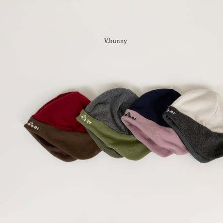 vbunny/40. fleece beanie FREE(48CM-53CM)