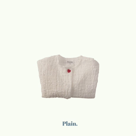 plain/12. heart summer cardigan XS-XL