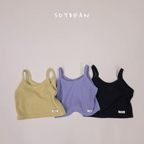 soybean/41. knit short bustier XS-XL