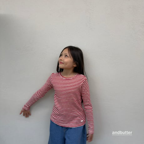 andbutter/72. Tommy Point T-Shirt JS-JM