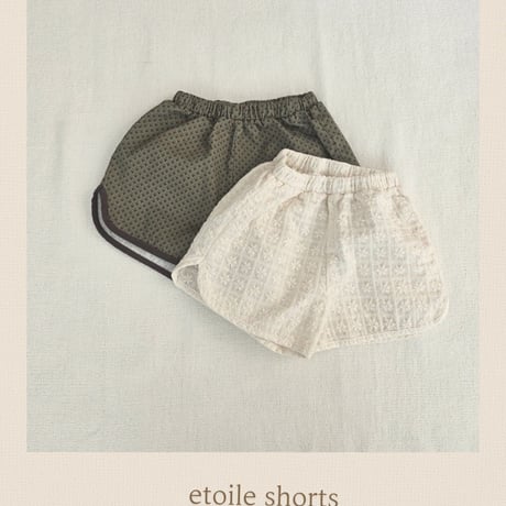 monatelier/6. etual shorts  S-2XL