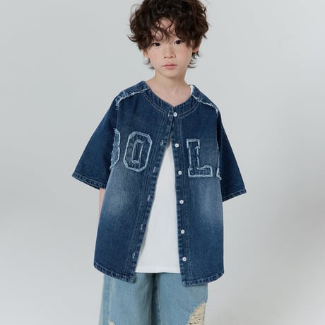 forkchips/82. bold denim shirt JS-JXL