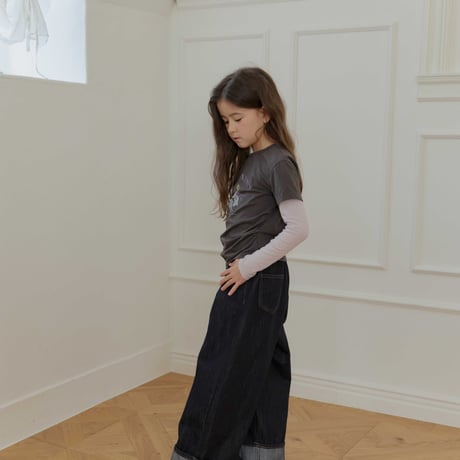 urbanrabbit/31. Curved Tencel Denim Pants XS-XL