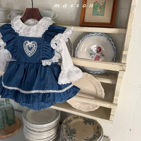 marron/11. heart suit 6M-18M