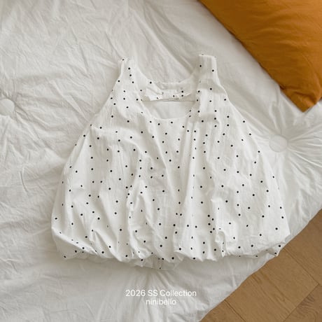 ninibello/166. bubble bullon one-piece XS-XL