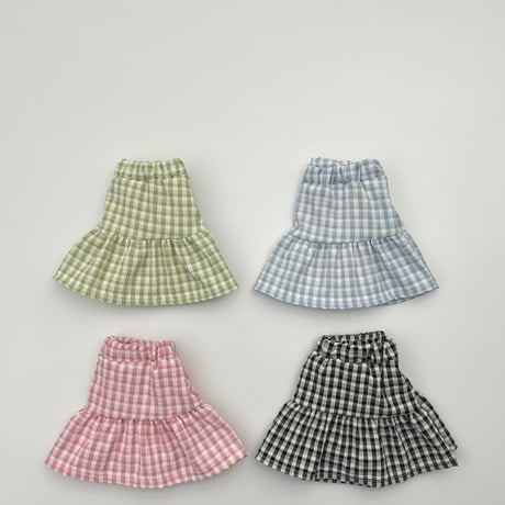 haroharo/63. cotton candy pleated skirt S-XL