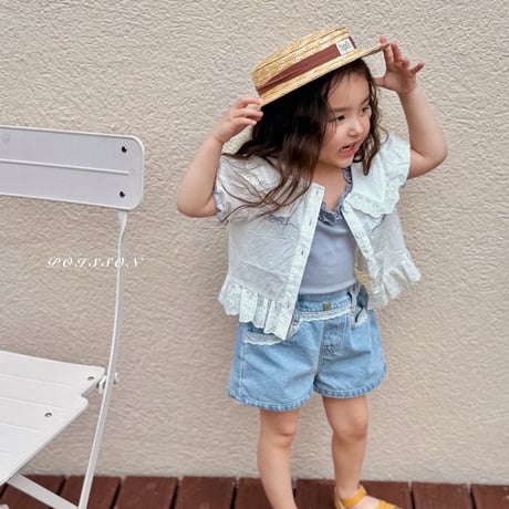 poisson/70. ribbon embroidery blouse JS-JM