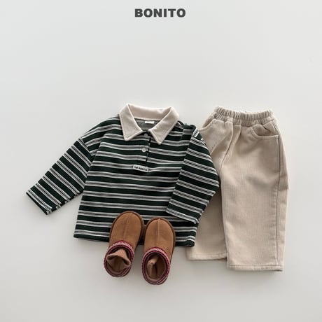 bonito/44. st choco collar T-shirt JS-JM