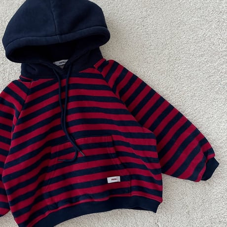 fromi/36. Buddy Striped Hoodie JS-JM
