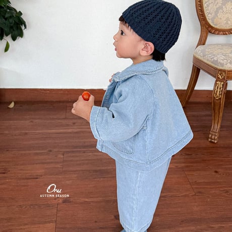 onu/32. pocket denim jacket BABY(12M)-XL(6-7Y)