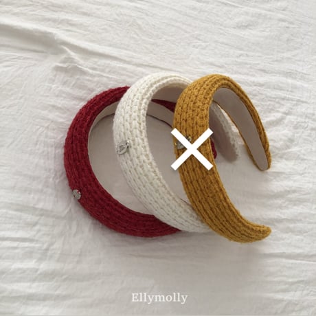 ellymolly/188. tongtong knit hair band FREE