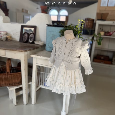 marron/21. spring one-piece XS-L