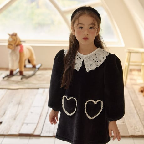 melikey/90. heart one-piece JS-JM