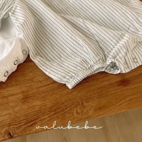valubebe/39. rabi fril puff suit 6M-18M