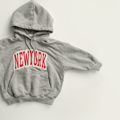 fromi/38. new york patch embroidery hood JS-JL
