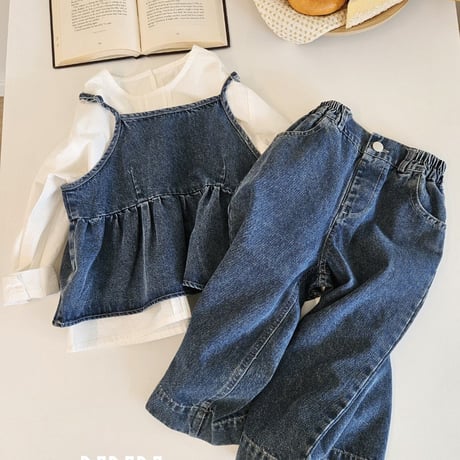 dadada/29. special SET( viestie denim PT) blouse M-XL