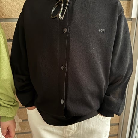 our/95. plain cardigan S-XL