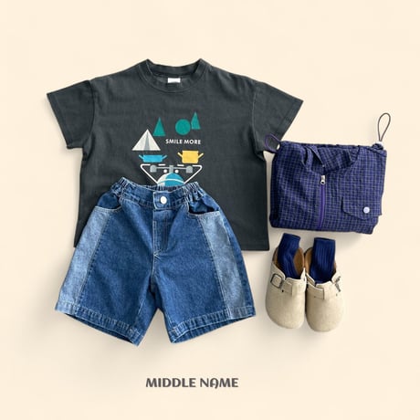 middlename/49. two color denim pants S-XL