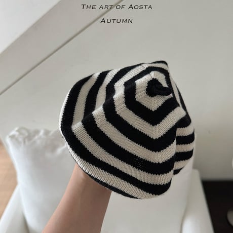 aosta/7. [Knit Cookie Beret] FREE