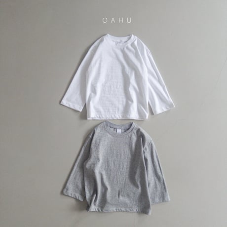 oahu/10. rayerd boxy T-shirt S-XL