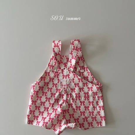 sou/2. ribbon overalls suit 12M-M