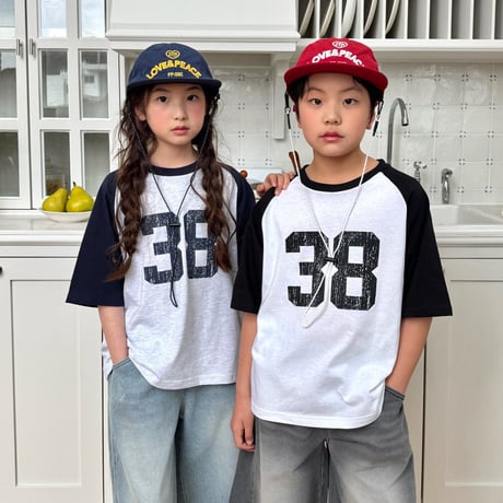 matilda/54. 38 two color raglan T-shirt 15-19