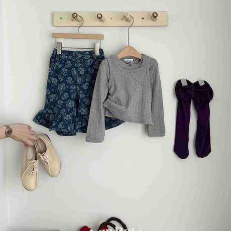 urbanrabbit/14. Floral Frill Bermuda Pants XS-XL