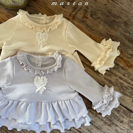 marron/36. very updown set XS-L