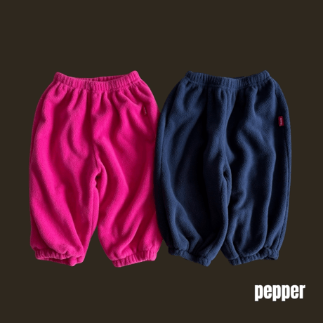 pepper/19. candy fleece jogger XS-XL