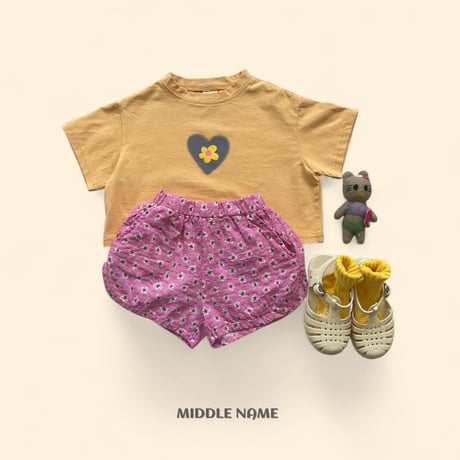 middlename/21. vintage flower digital printing pants S-XL
