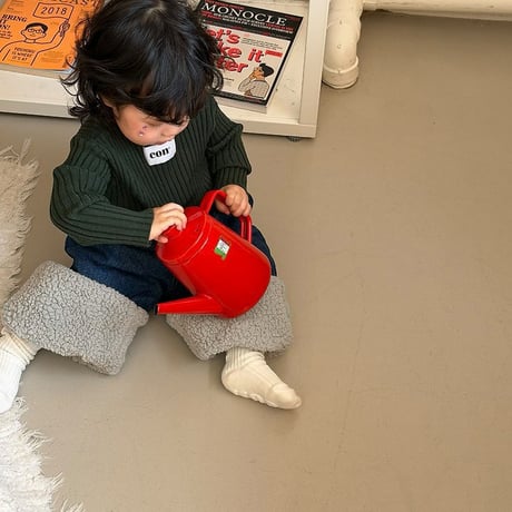 con_/9. corn fur rollup denim 1(66-77CM)-4(97-107CM)