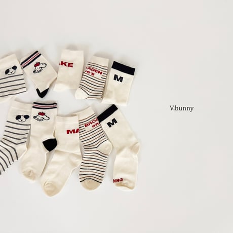 vbunny/35. Roden socks set M(130-150)-XL(180-210)