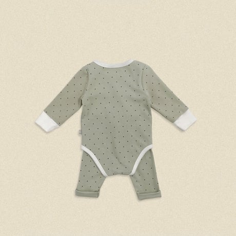 oottbebe/9. (bebe) shushu dot suit S(0-6M)-M(6-12M)