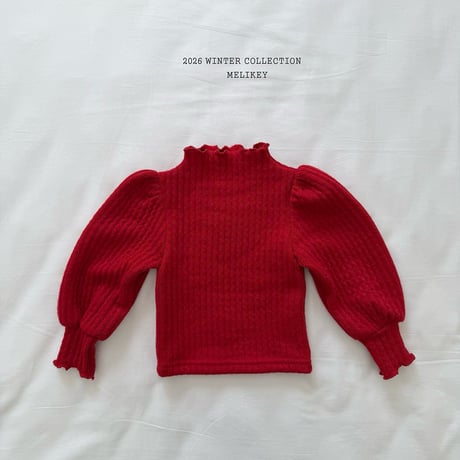 melikey/4. golgi puff T knit JS-JM