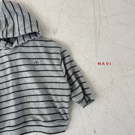 navi/35. terry hood T-shirt S-XL