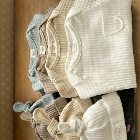 monbebe/33. leo suit ( beanie ) set NEWBORN(0-3M)-S(3-6M)